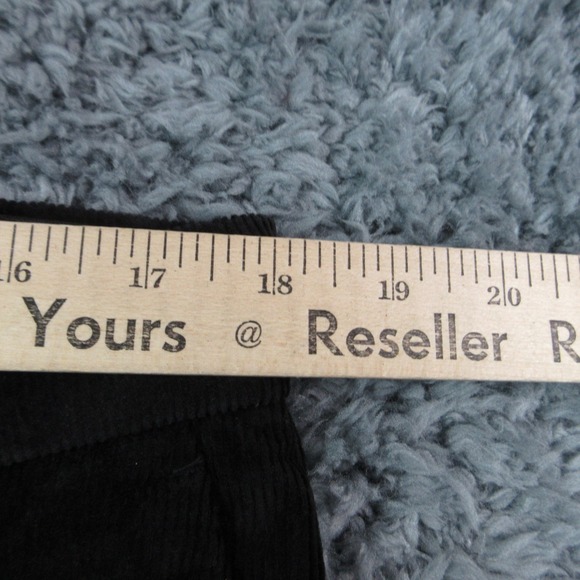 Roundtree & Yorke Mens 36x32 Black Luxury Corduroy CoreComfort Pants 36x30* NWT - Picture 7 of 16